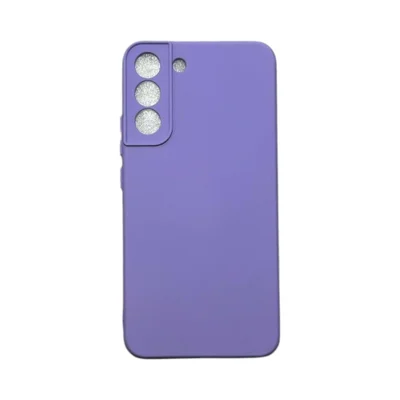 Capa Samsung S22 Plus  Silicone Aveludada Colorida Case Capinha Anti Impacto S22 Plus:roxo