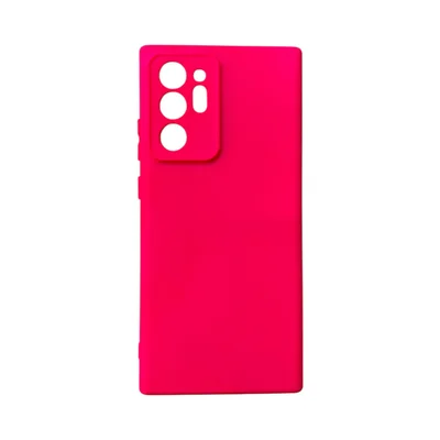 Capa Samsung Note 20 Plus / Note 20 Ultra Silicone Aveludada  Colorida Capinha Anti Impacto Note 20 Ultra / Plus:pink