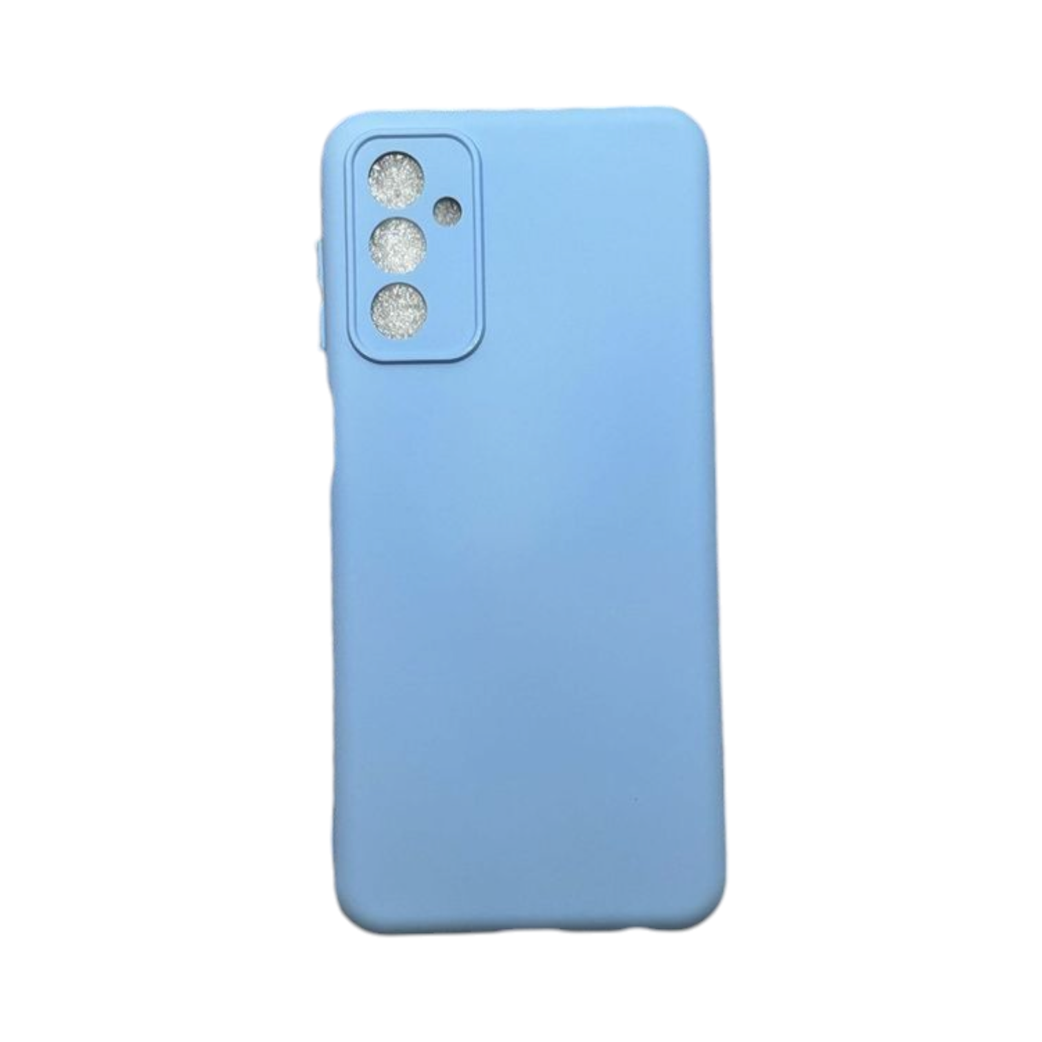 Capa Samsung M23 Silicone Aveludada Protege Câmera Colorida Capinha Anti Impacto M23:azul Bebê