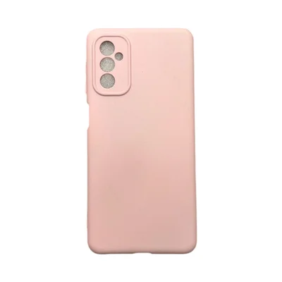 Capa Samsung M52 5g Silicone Aveludada Protege Câmera Colorida Capinha Anti Impacto M52:rosa 01