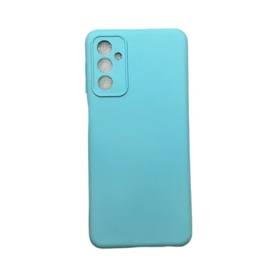 Capa Samsung M23 Silicone Aveludada Protege Câmera Colorida Capinha Anti Impacto M23:turquesa