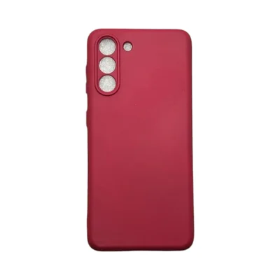 Capa Samsung S21 / S30 Silicone Aveludada Protege Câmera Colorida Capinha Anti Impacto S21:bordo