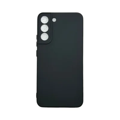 Capa Samsung S22 Plus  Silicone Aveludada Colorida Case Capinha Anti Impacto S22 Plus:preto