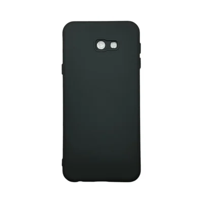 Capa Samsung J4 Plus / J4 Core Silicone Aveludada Protege Câmera Colorida Capinha Anti Impacto J4 Plus / Core:preto