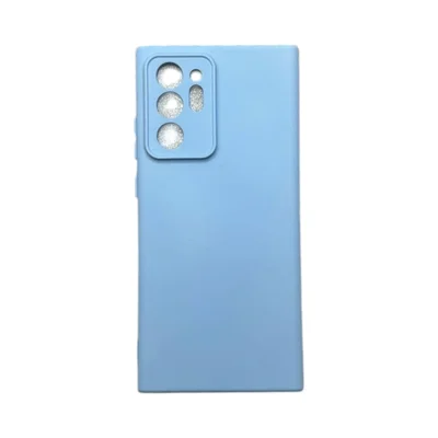 Capa Samsung Note 20 Plus / Note 20 Ultra Silicone Aveludada  Colorida Capinha Anti Impacto Note 20 Ultra / Plus:azul Be