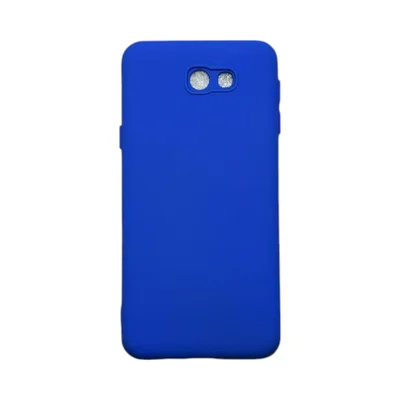 Capa Samsung J5 Prime Silicone Aveludada Protege Câmera Colorida Capinha Anti Impacto J5 Prime:azul Bic
