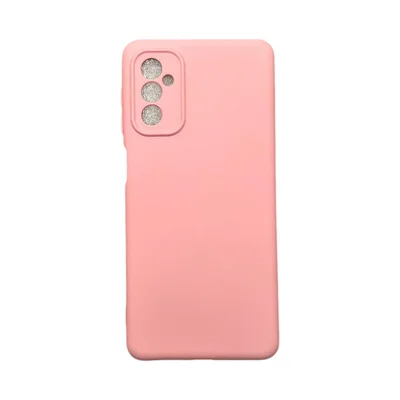 Capa Samsung M52 5g Silicone Aveludada Protege Câmera Colorida Capinha Anti Impacto M52:rosa 04