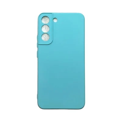 Capa Samsung S22 Plus  Silicone Aveludada Colorida Case Capinha Anti Impacto S22 Plus:turquesa