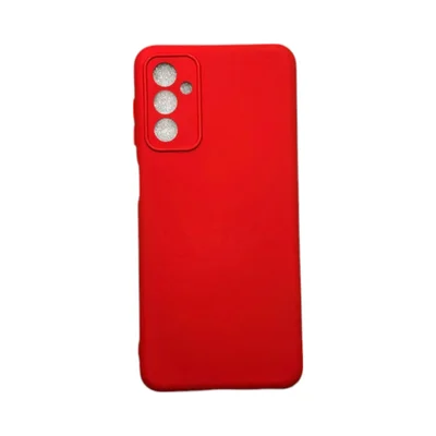Capa Samsung M23 Silicone Aveludada Protege Câmera Colorida Capinha Anti Impacto M23:vermelho