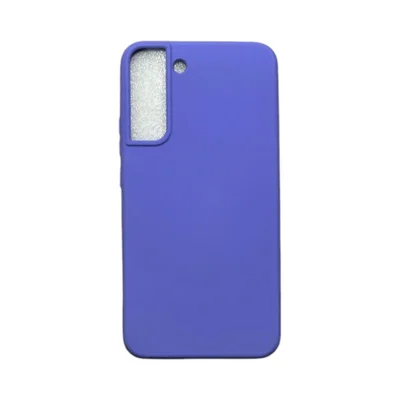 Capa Samsung S22 Plus  Silicone Aveludada Colorida Case Capinha Anti Impacto S22 Plus:roxo (aberto)