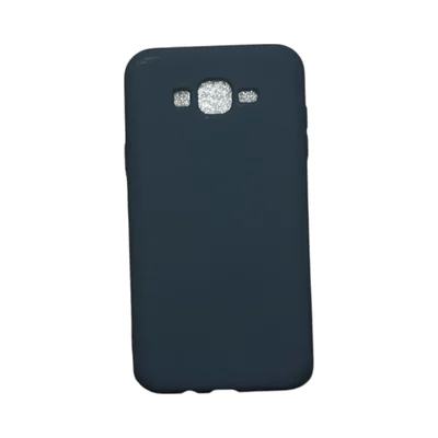 Capa Samsung J7 Neo Silicone Aveludada Protege Câmera Colorida Capinha Anti Impacto J7:cinza Escuro