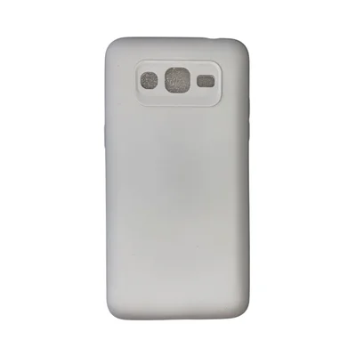 Capa Samsung J2 Prime Silicone Aveludada Protege Câmera Colorida Capinha Anti Impacto J2 Prime:branco
