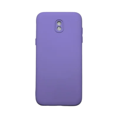 Capa Samsung J5 Pro Silicone Aveludada Protege Câmera Colorida Capinha Anti Impacto J5 Pro:roxo
