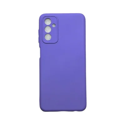 Capa Samsung M13 4g Silicone Aveludada Protege Câmera Colorida Capinha Anti Impacto M13:roxo