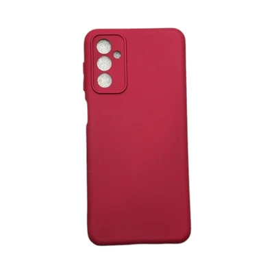 Capa Samsung M23 Silicone Aveludada Protege Câmera Colorida Capinha Anti Impacto M23:vinho