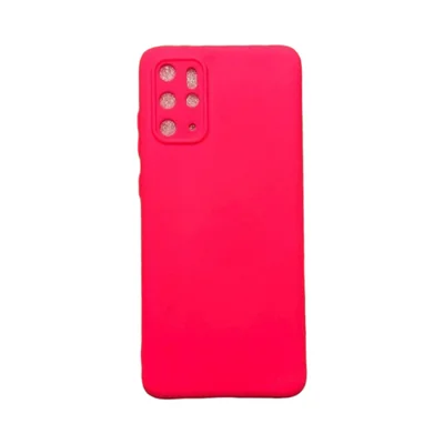 Capa Samsung S20 Plus Silicone Aveludada Protege Câmera Colorida Capinha Anti Impacto S20 Plus:rosa Shock