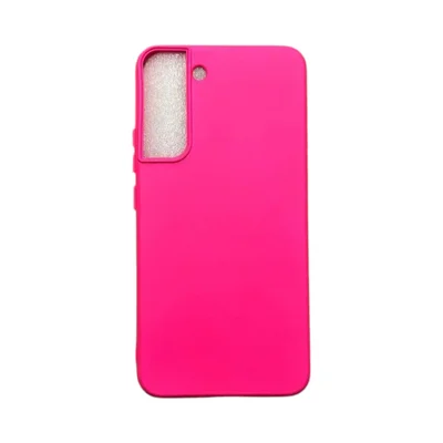 Capa Samsung S22 Plus  Silicone Aveludada Colorida Case Capinha Anti Impacto S22 Plus:pink (aberto)