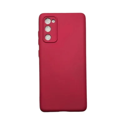 Capa Samsung S20 Fe Silicone Aveludada Protege Câmera Colorida Capinha Anti Impacto S20 Fe:bordo