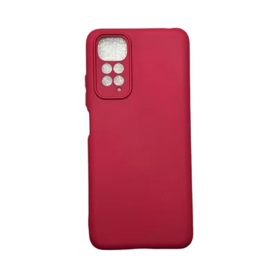 Capa Xiaomi Redmi Note 11 (4g) / Note 11s Silicone Aveludada Protege Câmera Colorida Capinha Anti Impacto Note 11 4g:bor