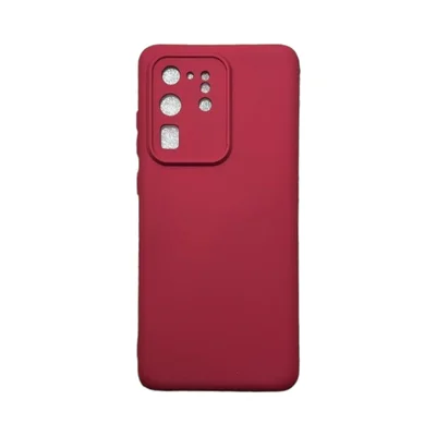 Capa Samsung S20 Ultra Silicone Aveludada Protege Câmera Colorida Capinha Anti Impacto S20 Ultra:bordo