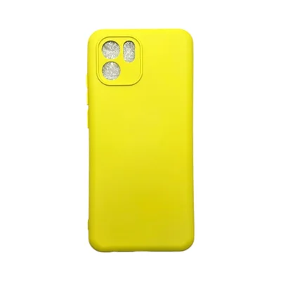 Capa Xiaomi Redmi A1/a2 Silicone Aveludada Protege Câmera Colorida Capinha Anti Impacto Redmi A1:amarelo 01