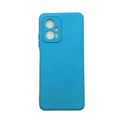Capa Xiaomi Poco X4 Gt Silicone Aveludada Colorida Capinha Anti Impacto Poco X4 Gt:azul Céu