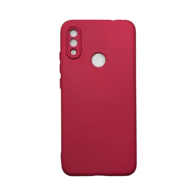 Capa Xiaomi Redmi Note 7 Silicone Aveludada Protege Câmera Colorida Capinha Anti Impacto Redmi Note 7:bordo