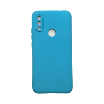 Capa Xiaomi Redmi 7 Silicone Aveludada Colorida Capinha Anti Impacto Redmi 7:azul Céu