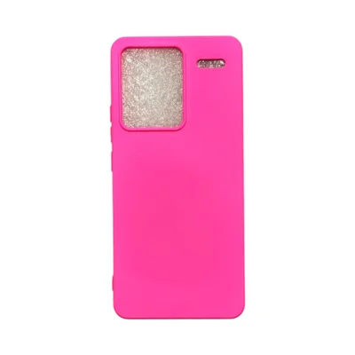 Capa Xiaomi  Note 13 Pró Plus Silicone Aveludada Capinha Colorida Capinha Anti Impacto Cor:pink