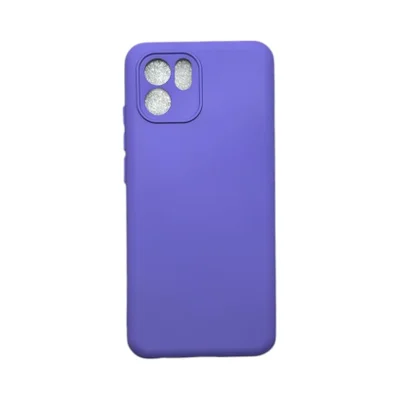 Capa Xiaomi Redmi A1/a2 Silicone Aveludada Protege Câmera Colorida Capinha Anti Impacto Redmi A1:roxo