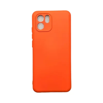Capa Xiaomi Redmi A1/a2 Silicone Aveludada Protege Câmera Colorida Capinha Anti Impacto Redmi A1:laranja