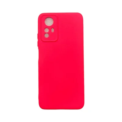 Capa Xiaomi Redmi Note 12s  Silicone Aveludada Protege Câmera Colorida Capinha Anti Impacto Redmi Note 12s:rosa Shock
