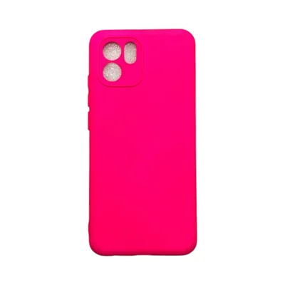Capa Xiaomi Redmi A1/a2 Silicone Aveludada Protege Câmera Colorida Capinha Anti Impacto Redmi A1:pink