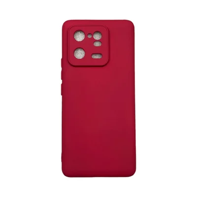 Capa Xiaomi Mi 13 Pró 5g Silicone Aveludada Protege Câmera Colorida Capinha Anti Impacto Mi 13 Pró:bordo