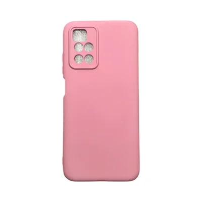 Capa Xiaomi Redmi 10 / 10 Prime Silicone Aveludada Protege Câmera Colorida Capinha Anti Impacto Redmi 10:rosa 03