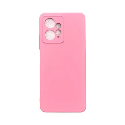 Capa Xiaomi Redmi Note 12 4g Silicone Aveludada Protege Câmera Colorida Capinha Anti Impacto Redmi Note 12 4g:rosa Bebê
