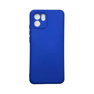 Capa Xiaomi Redmi A1/a2 Silicone Aveludada Protege Câmera Colorida Capinha Anti Impacto Redmi A1:azul Bic