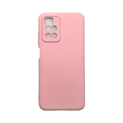 Capa Xiaomi Redmi 10 / 10 Prime Silicone Aveludada Protege Câmera Colorida Capinha Anti Impacto Redmi 10:rosa 01