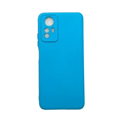 Capa Xiaomi Redmi Note 12s  Silicone Aveludada Protege Câmera Colorida Capinha Anti Impacto Redmi Note 12s:azul Céu