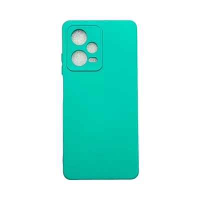 Capa Xiaomi Redmi Note 12 Pro 5g Silicone Aveludada Protege Câmera Colorida Capinha Anti Impacto Note 12 Pro 5g:verde Ág