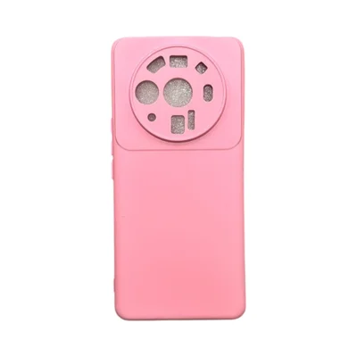 Capa Xiaomi Mi 12 Ultra Silicone Aveludada Protege Câmera Colorida Capinha Anti Impacto Mi 12 Ultra:rosa Bebê