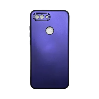 Capa Xiaomi Mi 8 Lite Silicone Aveludada Colorida Capinha Anti Impacto Mi 8 Lite:violeta