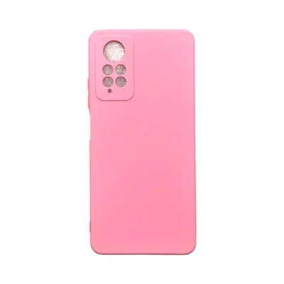 Capa Xiaomi Redmi Note 12 Pro 4g Silicone Aveludada Protege Câmera Colorida Capinha Anti Impacto Note 12 Pro 4g:rosa Beb