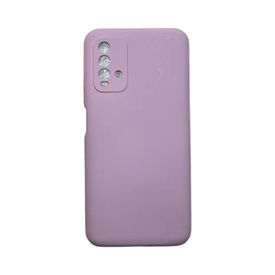 Capa Xiaomi Redmi 9t Silicone Aveludada Protege Câmera Colorida Capinha Anti Impacto Redmi 9t:rosa Malva
