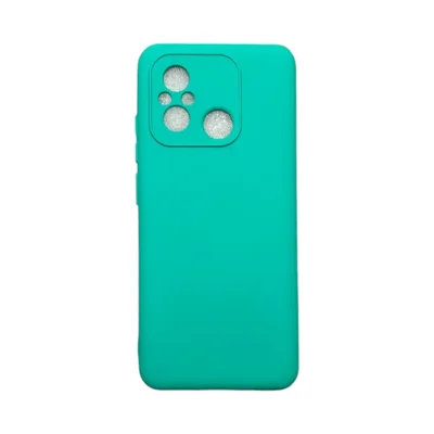 Capa Xiaomi Redmi 12c / Poco C55 Silicone Aveludada Protege Câmera Colorida Capinha Anti Impacto Redmi 12 C / Poco C55:v