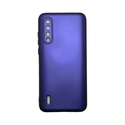 Capa Xiaomi Mi 9 Lite Silicone Aveludada Colorida Capinha Anti Impacto Mi 9 Lite:violeta