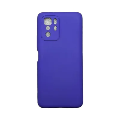 Capa Xiaomi Poco X3 Gt Silicone Aveludada Protege Câmera Colorida Capinha Anti Impacto Poxo X3 Gt:roxo Escuro