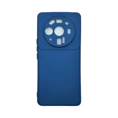 Capa Xiaomi Mi 12 Ultra Silicone Aveludada Protege Câmera Colorida Capinha Anti Impacto Mi 12 Ultra:azul Escuro