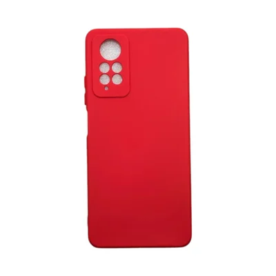Capa Xiaomi Redmi Note 12 Pro 4g Silicone Aveludada Protege Câmera Colorida Capinha Anti Impacto Note 12 Pro 4g:vermelho