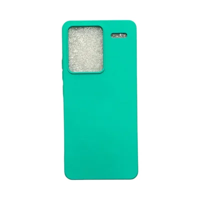Capa Xiaomi Note 13 Pró Plus Silicone Aveludada Capinha Colorida Capinha Anti Impacto Cor:verde Água